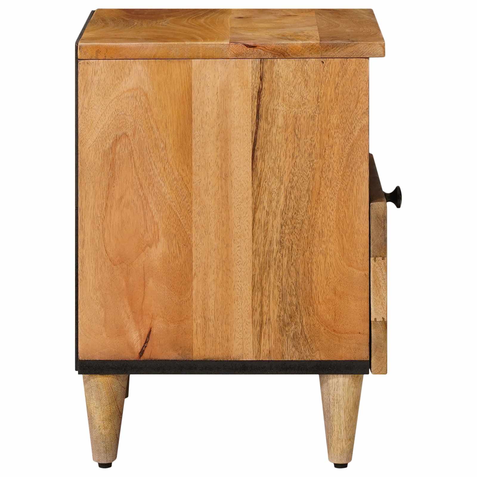 Nachtkastje 2 pcs Naturel 40 x 33 x 46 cm Massief Mango Hout