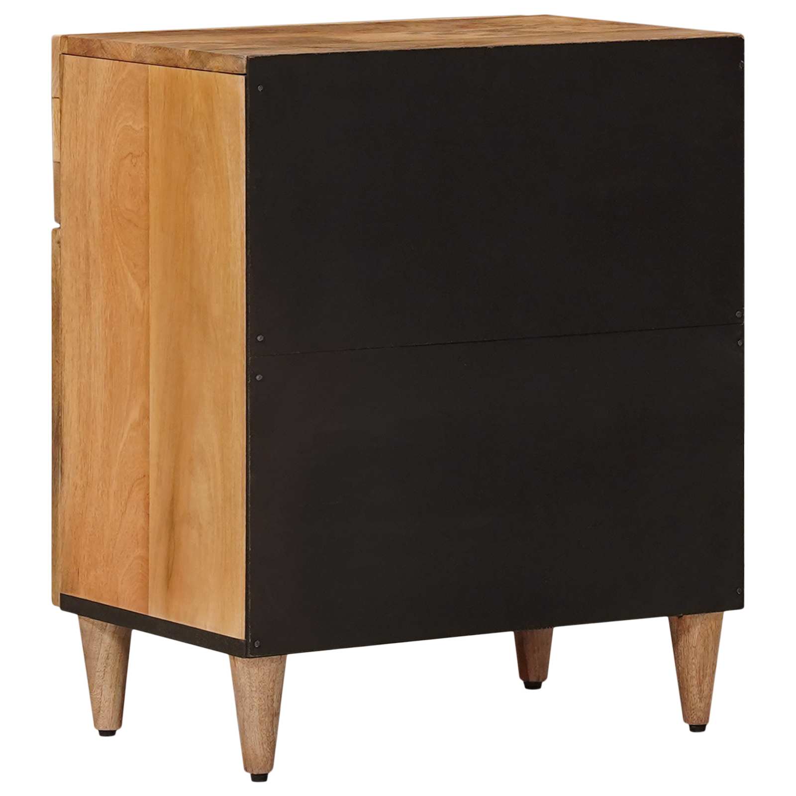 Nachtkastje met lade Naturel 50 x 33 x 60 cm Massief Mango Hout