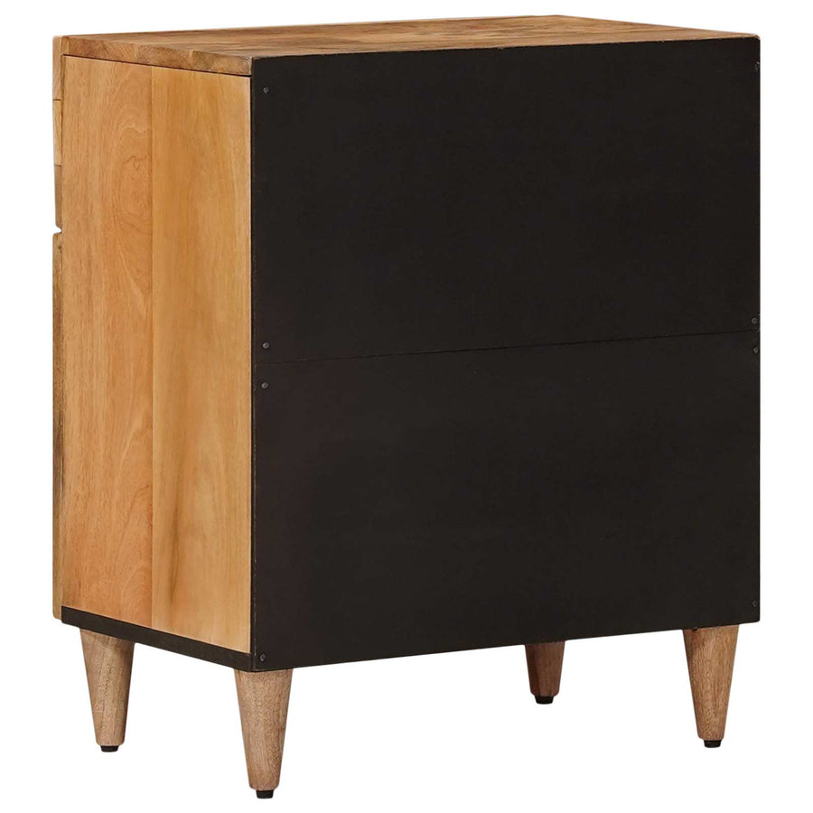 Nachtkastje met lade Naturel 50 x 33 x 60 cm Massief Mango Hout