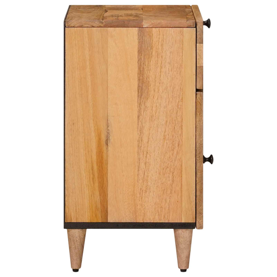 Nachtkastje met lade Naturel 50 x 33 x 60 cm Massief Mango Hout