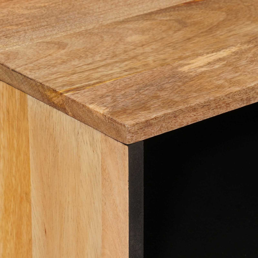 Nachtkastje met lade Naturel 50 x 33 x 60 cm Massief Mango Hout