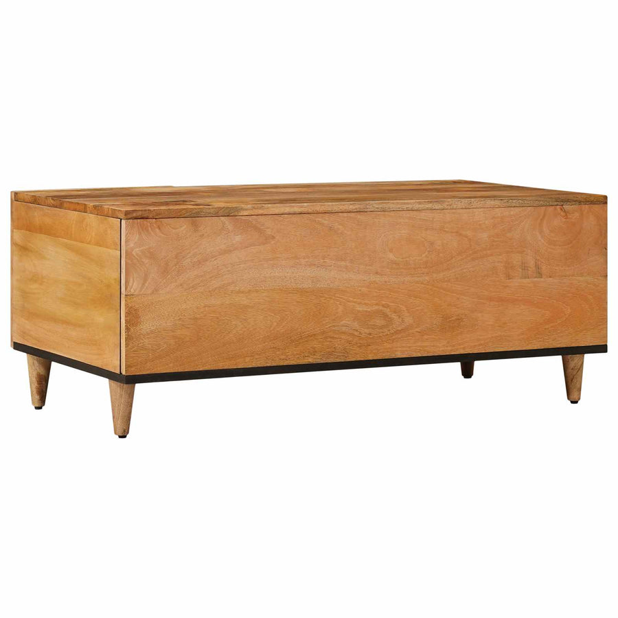Salontafel Naturel 100 x 54 x 40 cm Massief Mango Hout