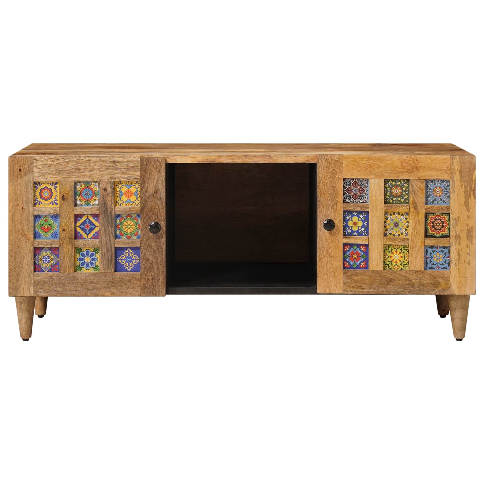 Salontafel Naturel 100 x 54 x 40 cm Massief Mango Hout