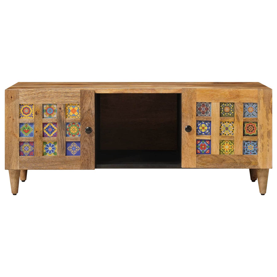 Salontafel Naturel 100 x 54 x 40 cm Massief Mango Hout