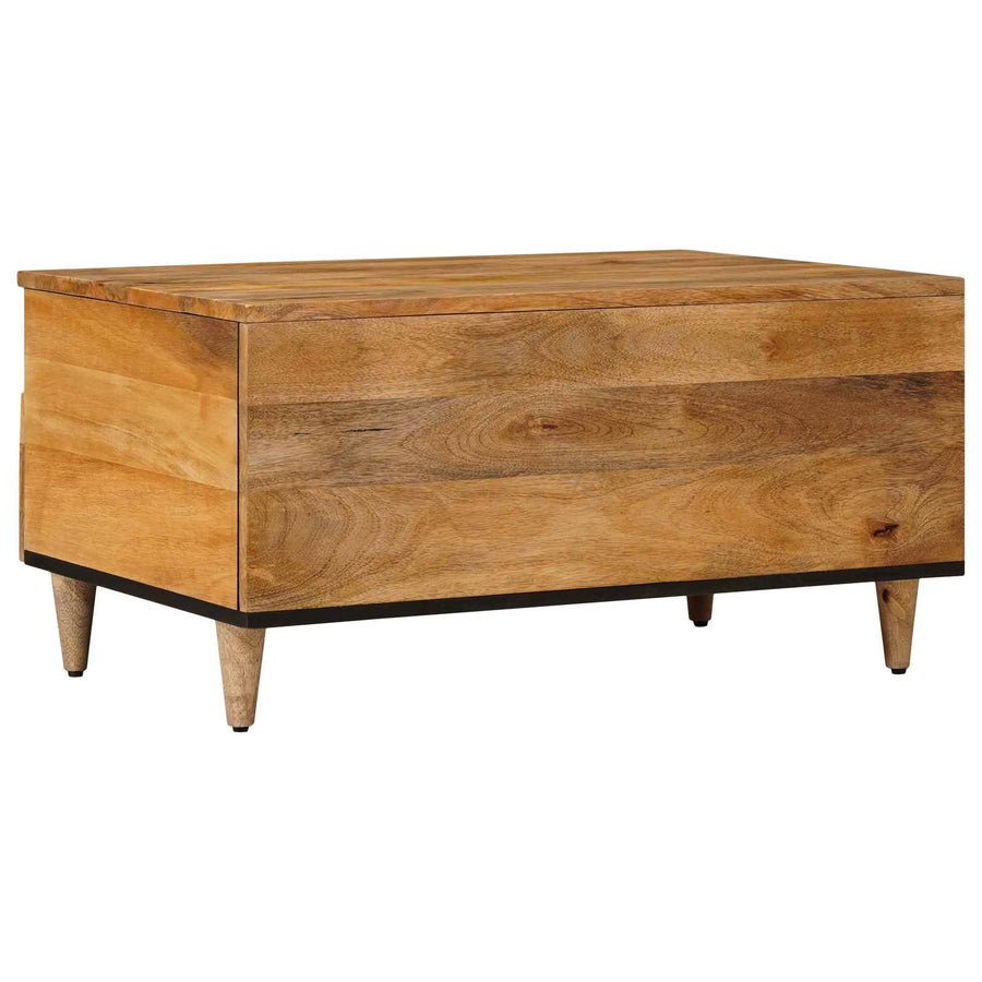 Salontafel met lade Naturel 80 x 54 x 40 cm Massief Mango Hout