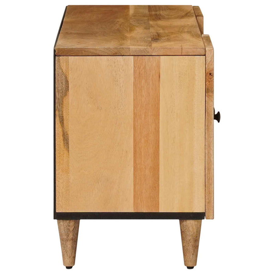 TV-kast met lade Naturel 105 x 33,5 x 46 cm Massief Mango Hout