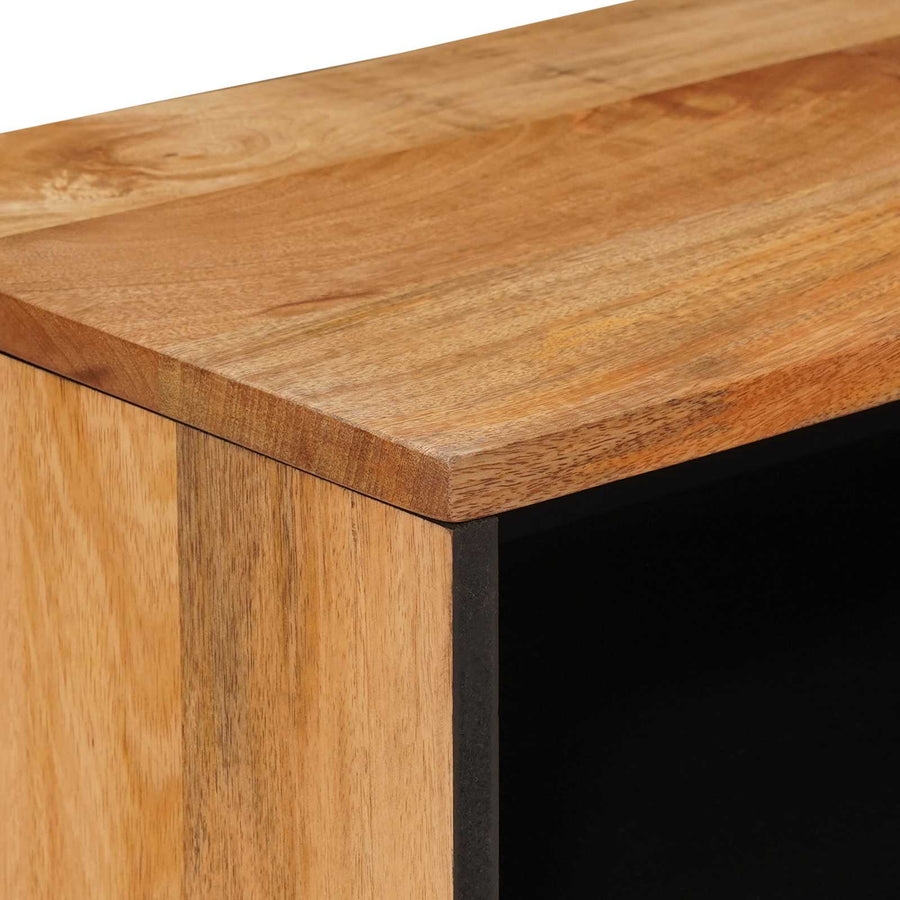 TV-kast met opslag Naturel 80 x 31,5 x 46 cm Massief Mango Hout