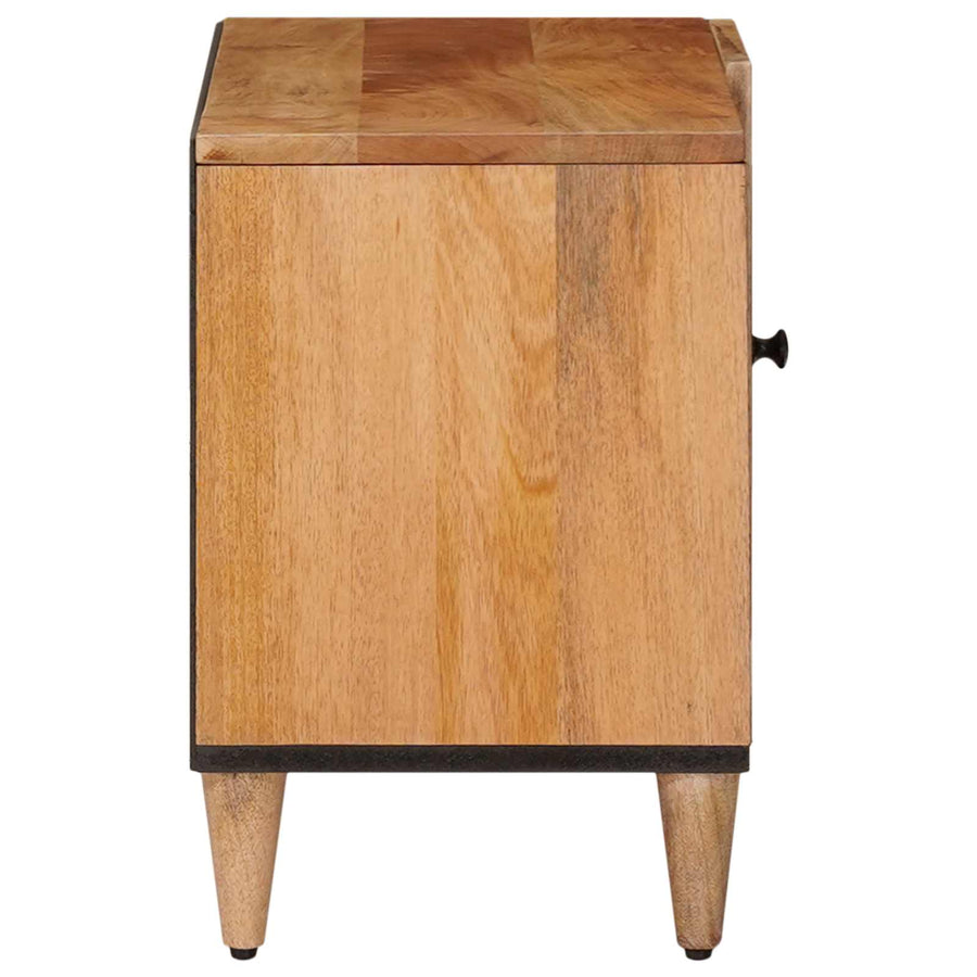 TV-kast met opslag Naturel 80 x 31,5 x 46 cm Massief Mango Hout