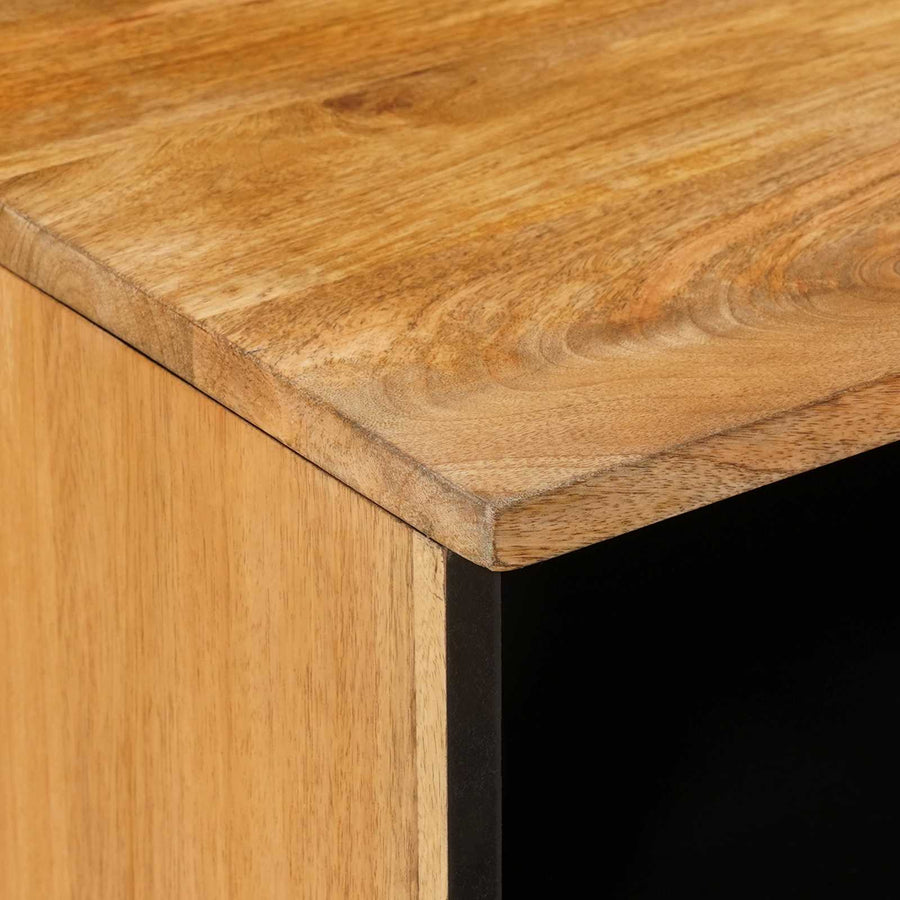 TV-kast met lade Naturel 100 x 33,5 x 46 cm Massief Mango Hout