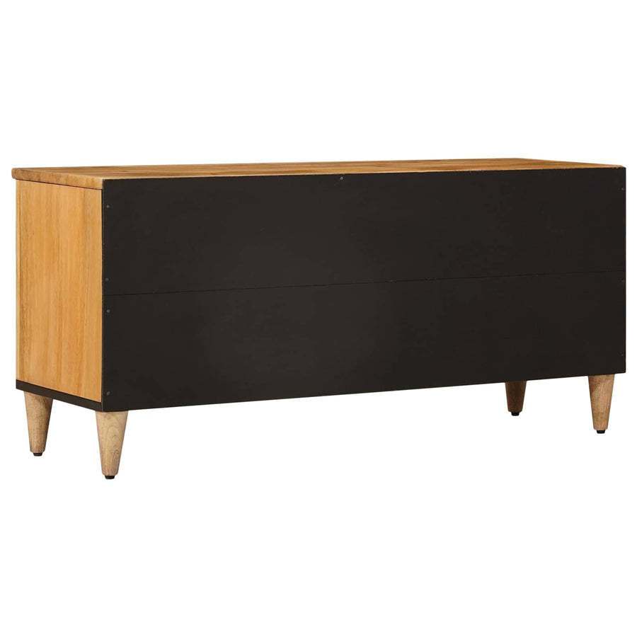 TV-kast met lade Naturel 100 x 33,5 x 46 cm Massief Mango Hout