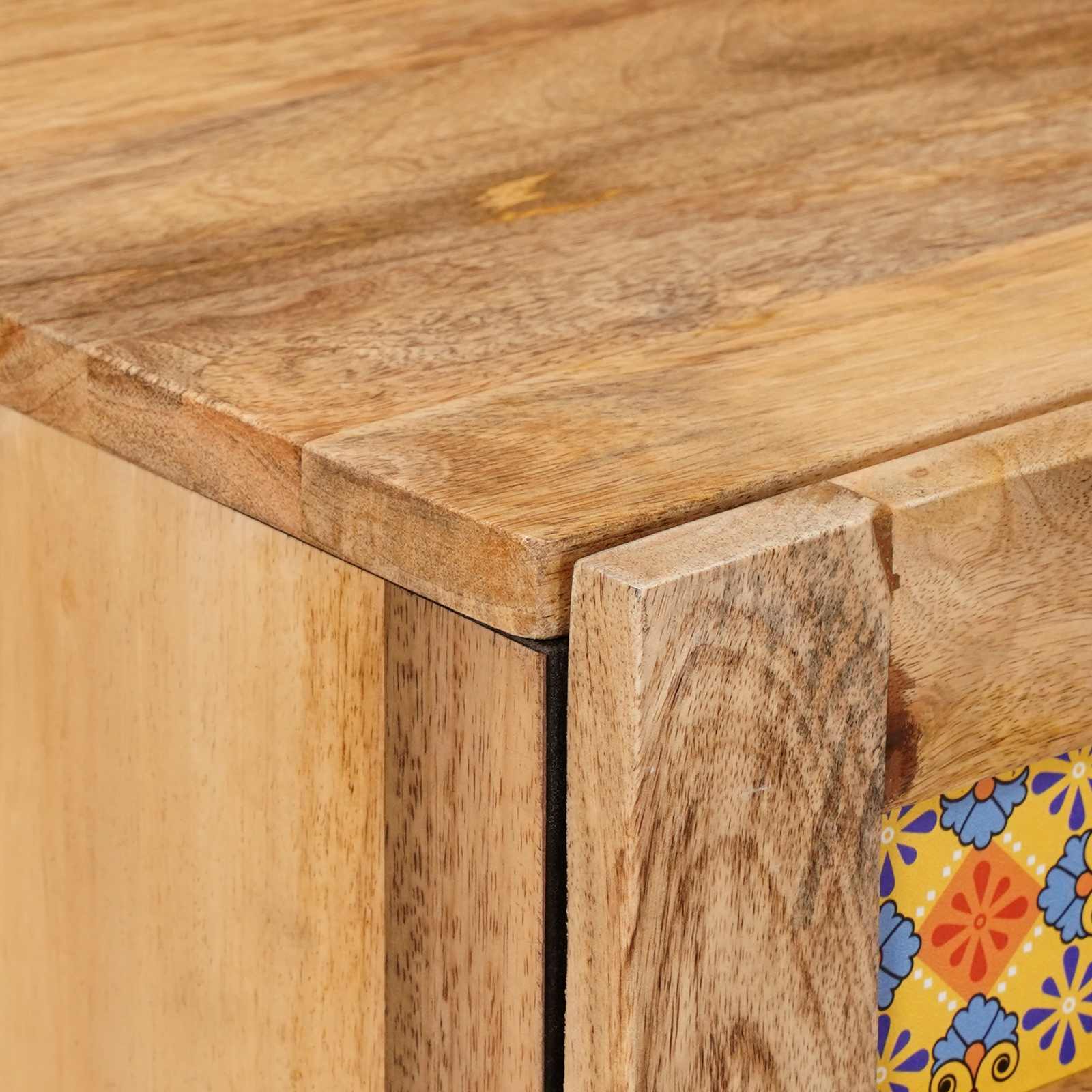 Badkamerkast Naturel 38 x 33,5 x 58 cm Massief Mango Hout