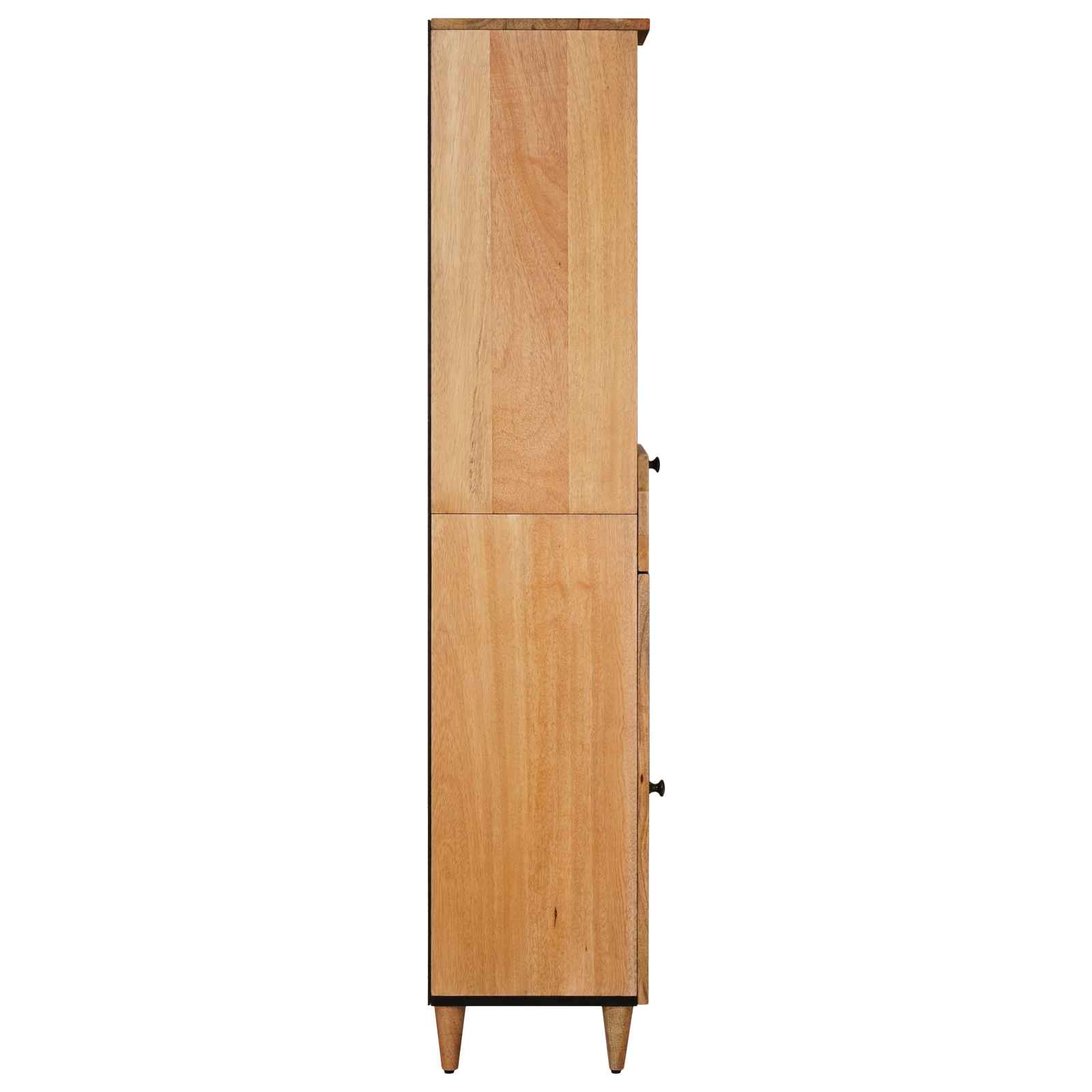 Badkamerkast Naturel 38 x 33 x 160 cm Massief Mango Hout