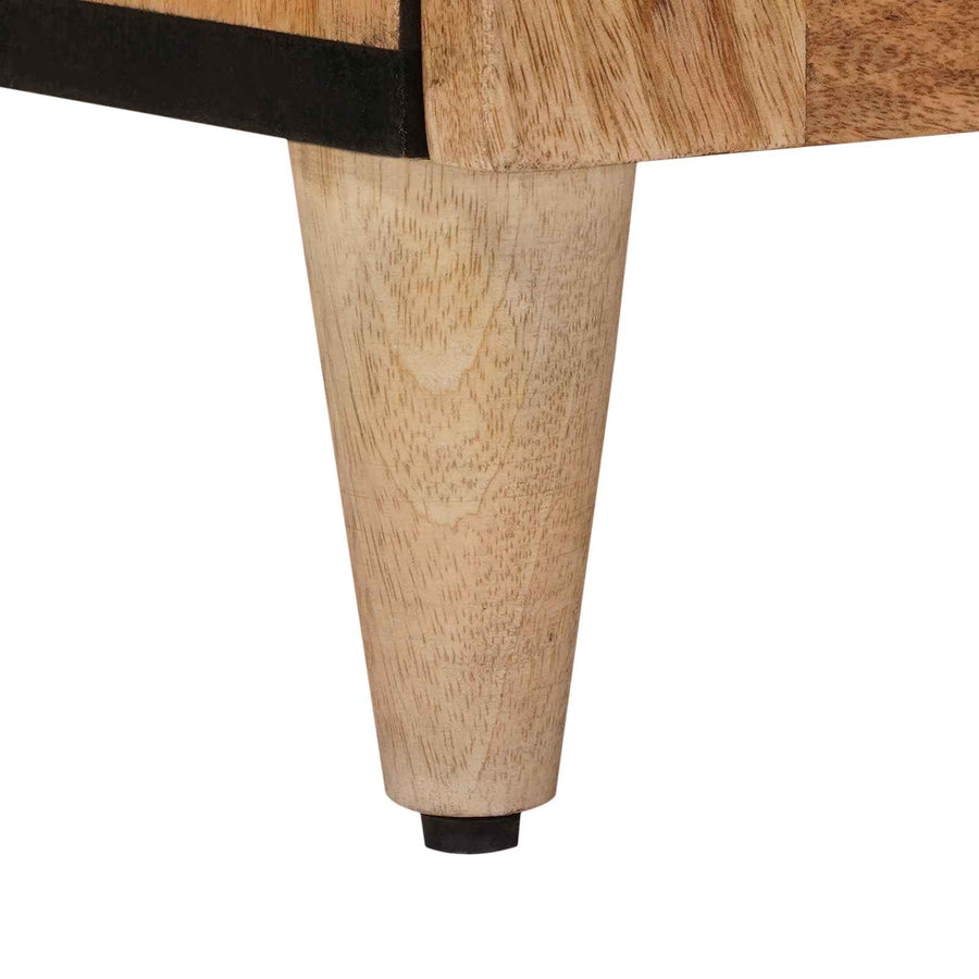 Dressoir Naturel 40 x 33,5 x 75 cm Massief Mango Hout