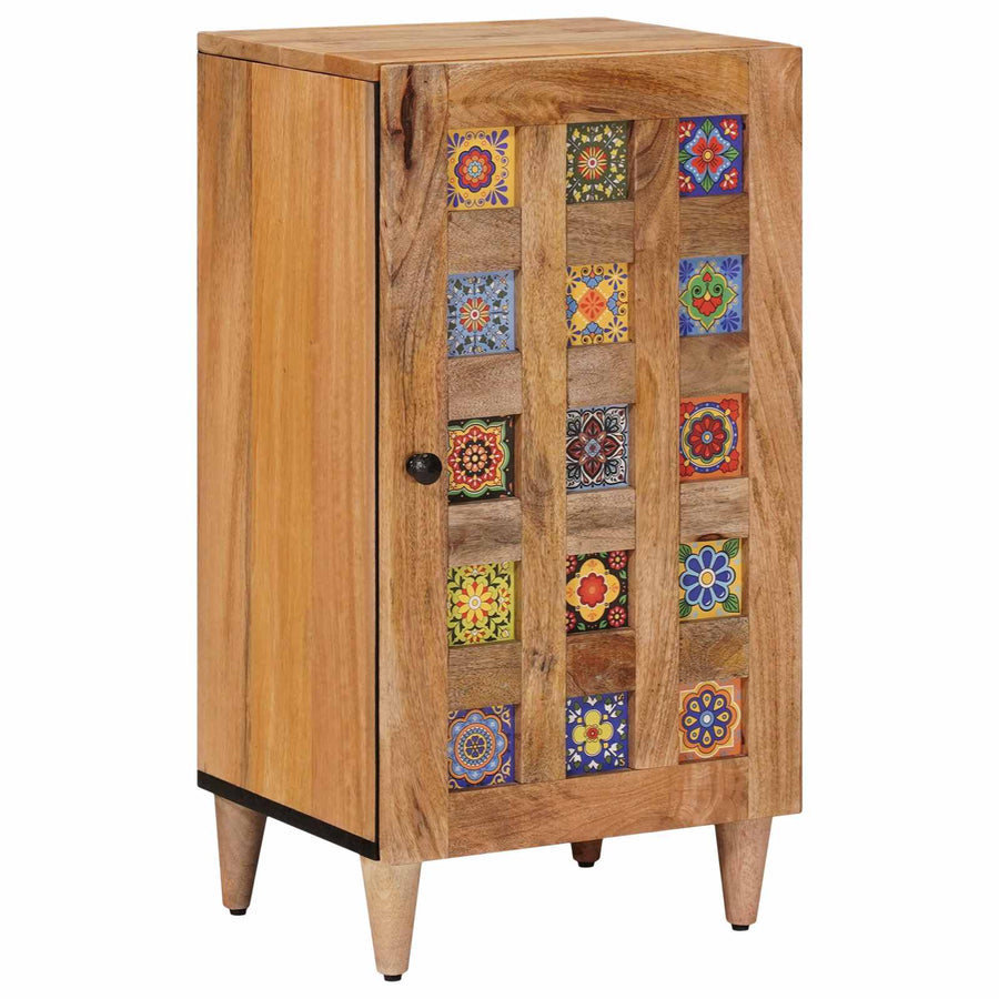 Dressoir Naturel 40 x 33,5 x 75 cm Massief Mango Hout