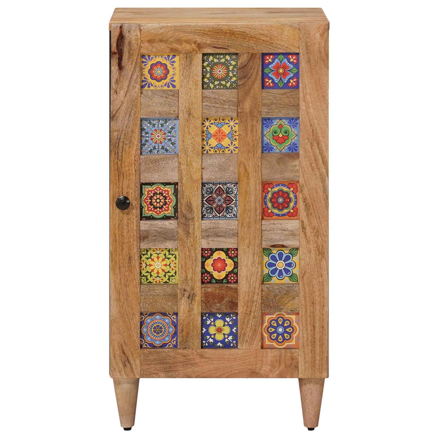 Dressoir Naturel 40 x 33,5 x 75 cm Massief Mango Hout