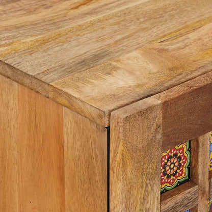 Dressoir Naturel 60 x 33,5 x 75 cm Massief Mango Hout