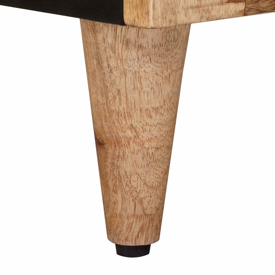 Dressoir Naturel 80 x 33,5 x 75 cm Massief Mango Hout