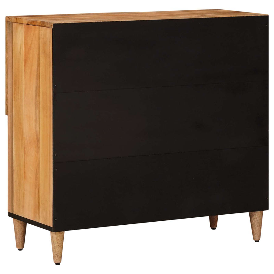 Dressoir Naturel 80 x 33,5 x 75 cm Massief Mango Hout