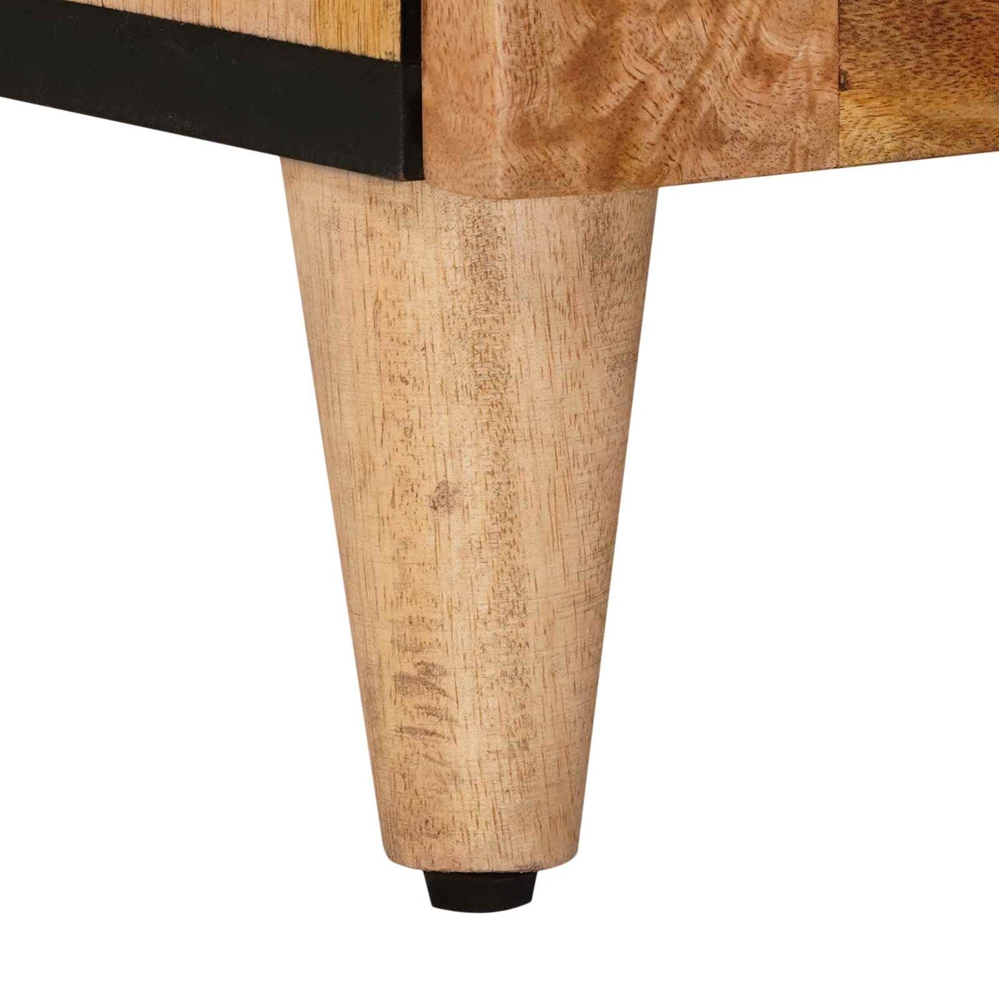 Dressoir met plank Naturel 90 x 33,5 x 75 cm Massief Mango Hout