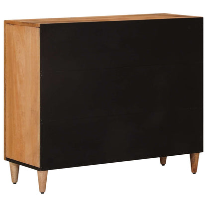 Dressoir met plank Naturel 90 x 33,5 x 75 cm Massief Mango Hout