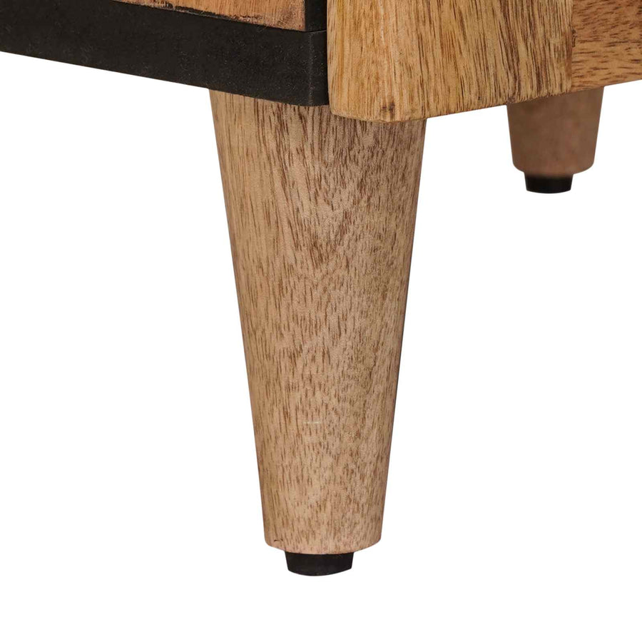 Hoge kast Naturel 40 x 33 x 110 cm Massief Mango Hout
