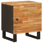 Bedside Table Brown 40 x 33 x 46 cm Solid Mango Wood