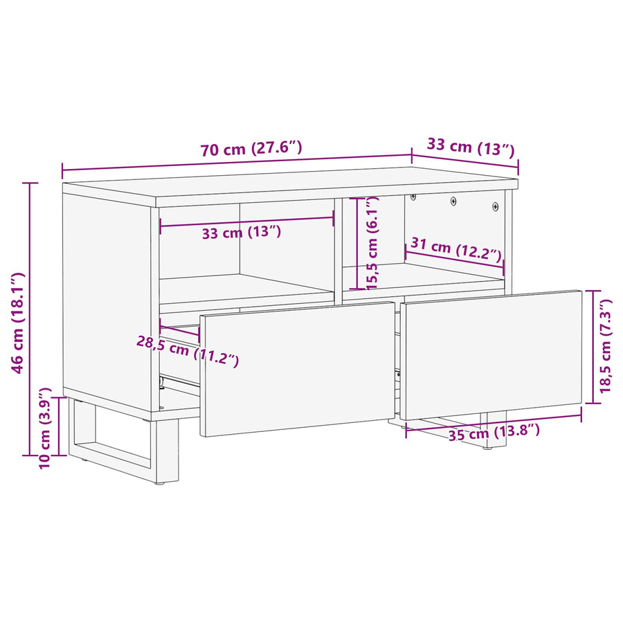 TV-kast Effen