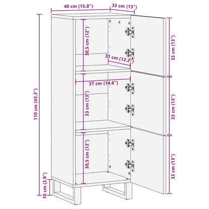 Opberg Highboard Effen