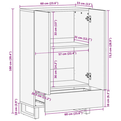 Opberg Highboard Effen