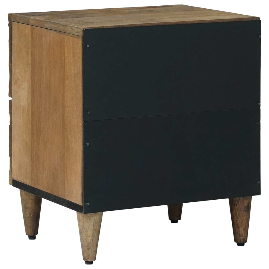 Nachtkastje Bruin 40 x 33,5 x 46 cm Massief Mango Hout