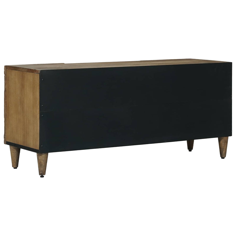 TV-kast met opslag Bruin 105 x 33,5 x 46 cm Massief Mango Hout