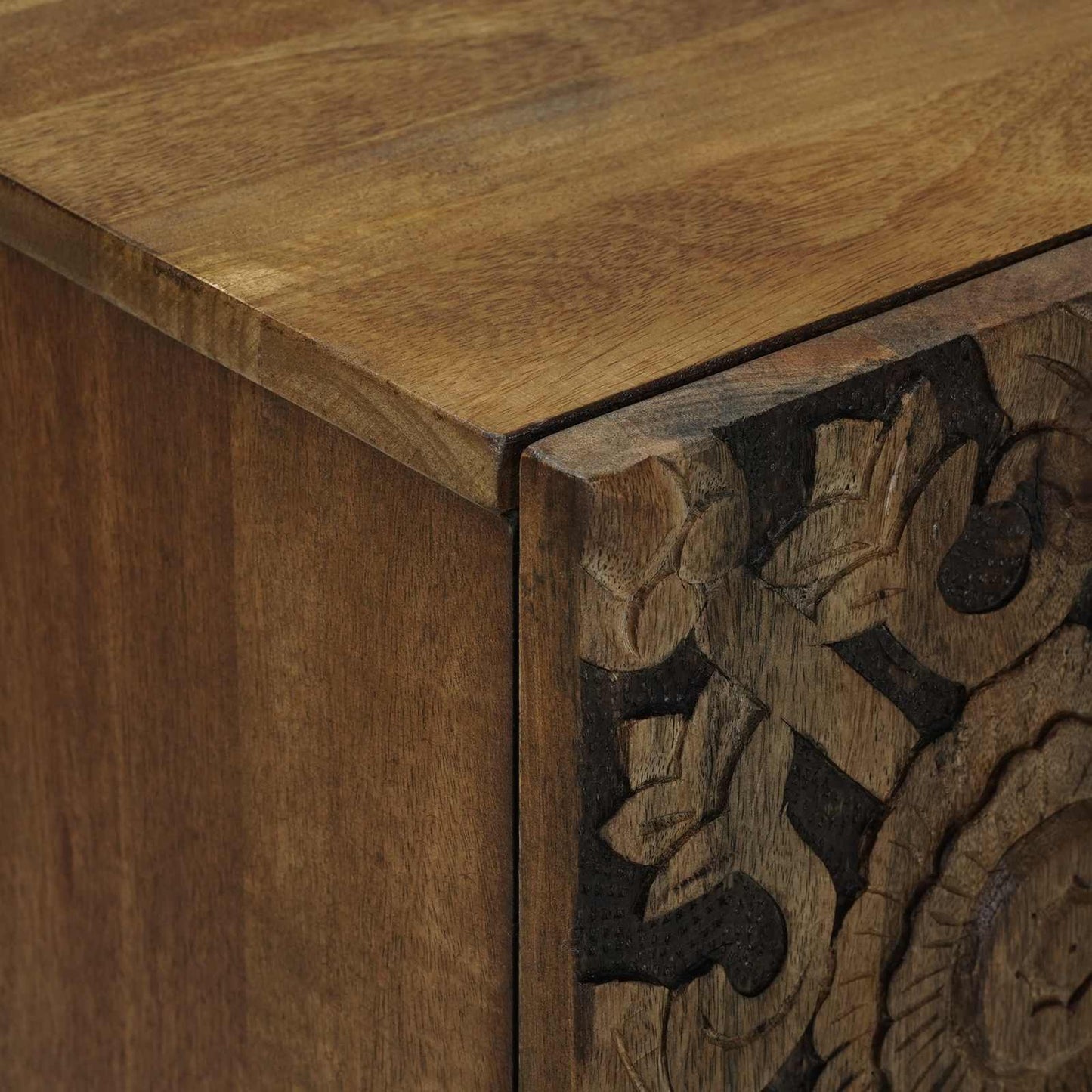 Opslag Dressoir Bruin 60 x 33,5 x 75 cm Massief Mango Hout