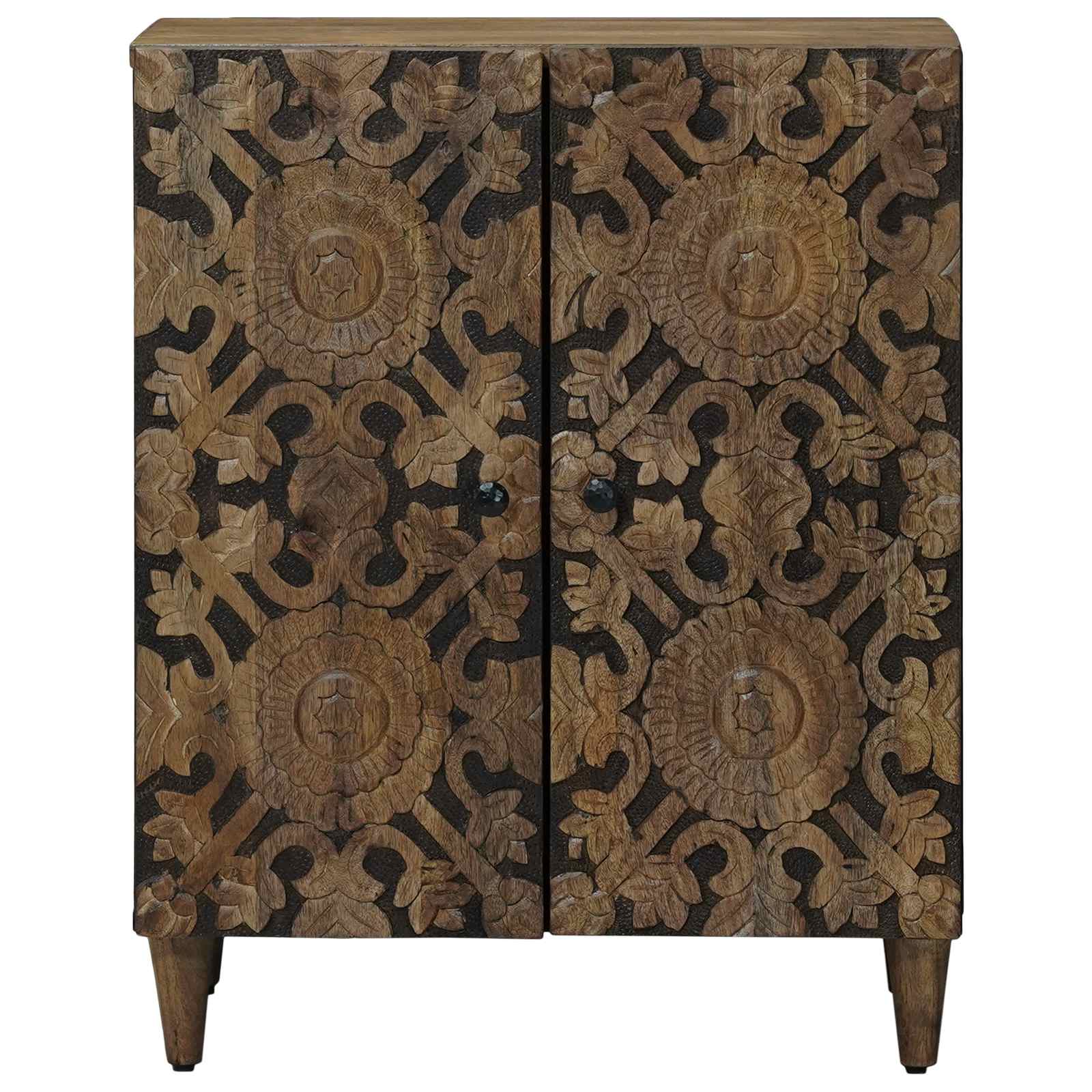 Opslag Dressoir Bruin 60 x 33,5 x 75 cm Massief Mango Hout