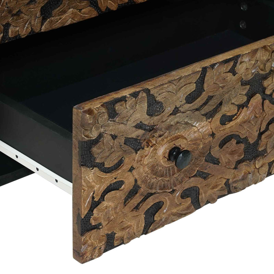 Opslag Dressoir Bruin 60 x 33,5 x 75 cm Massief Mango Hout