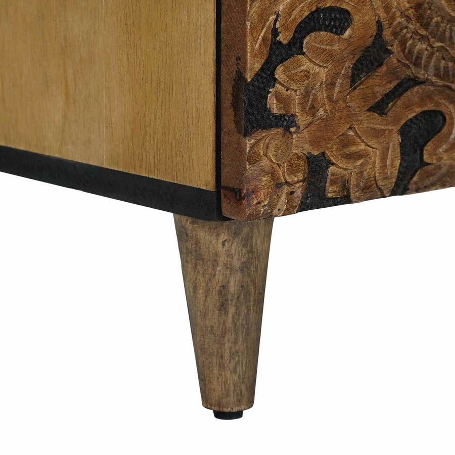 Opslag Dressoir Bruin 60 x 33,5 x 75 cm Massief Mango Hout