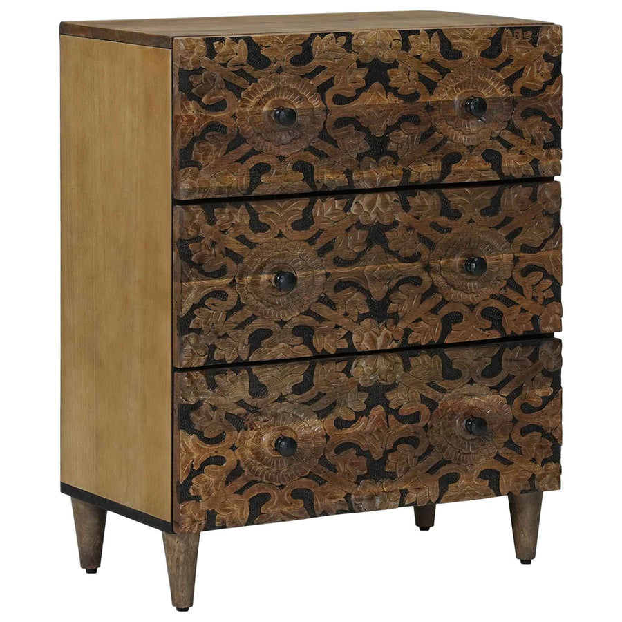 Opslag Dressoir Bruin 60 x 33,5 x 75 cm Massief Mango Hout
