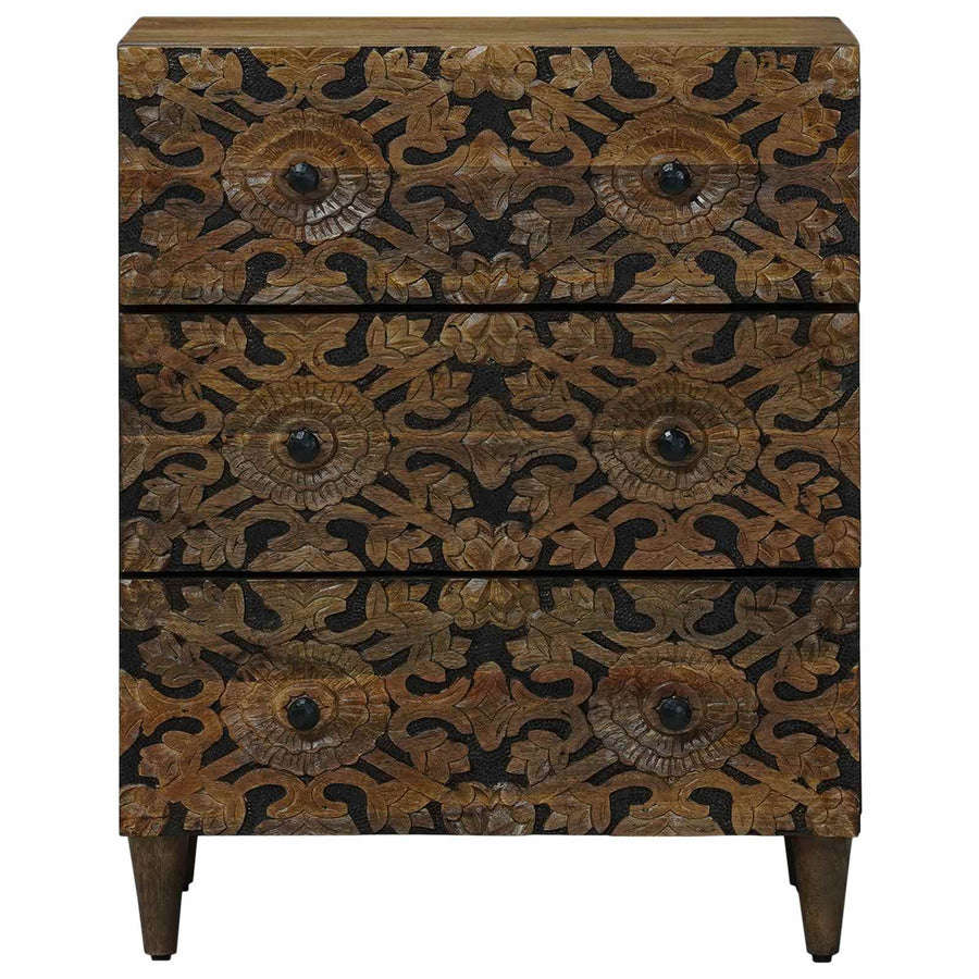 Opslag Dressoir Bruin 60 x 33,5 x 75 cm Massief Mango Hout