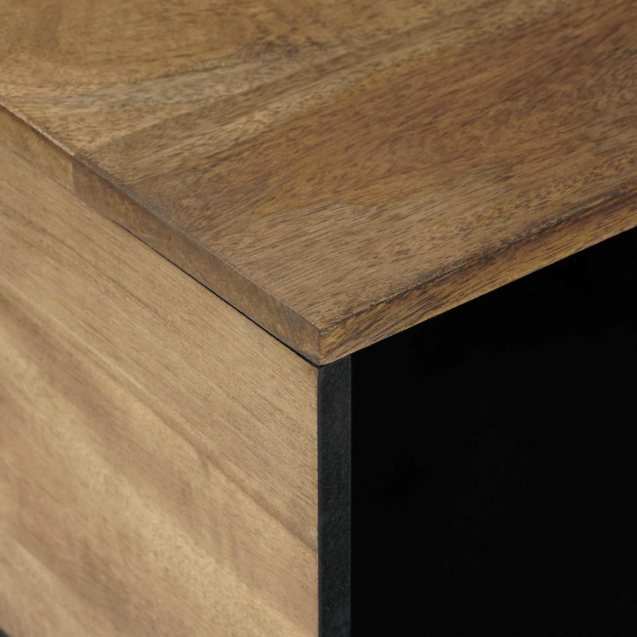 Salontafel Bruin 80 x 50 x 40 cm Massief Mango Hout