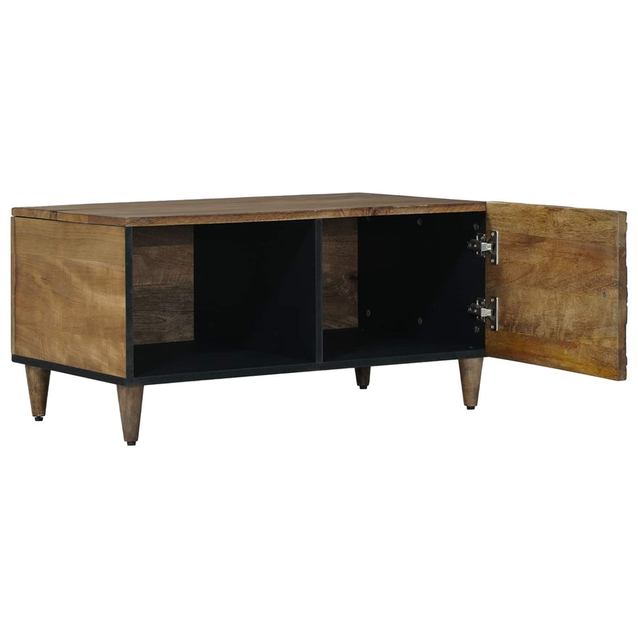Salontafel Bruin 80 x 50 x 40 cm Massief Mango Hout