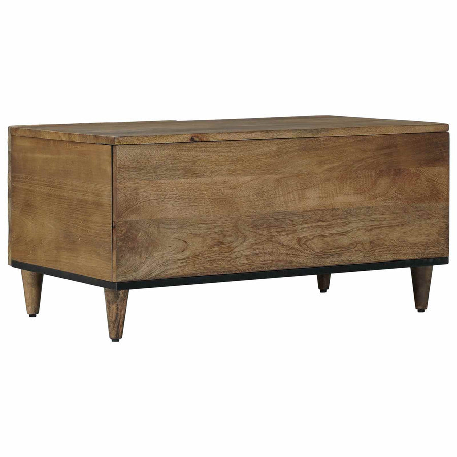 Salontafel Bruin 80 x 50 x 40 cm Massief Mango Hout