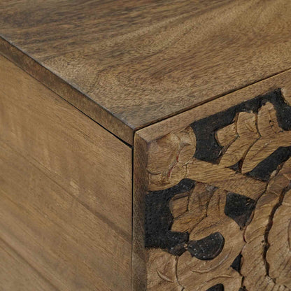 Salontafel Bruin 80 x 50 x 40 cm Massief Mango Hout