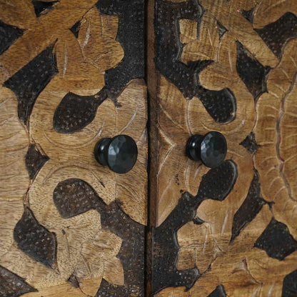 Salontafel Bruin 80 x 50 x 40 cm Massief Mango Hout