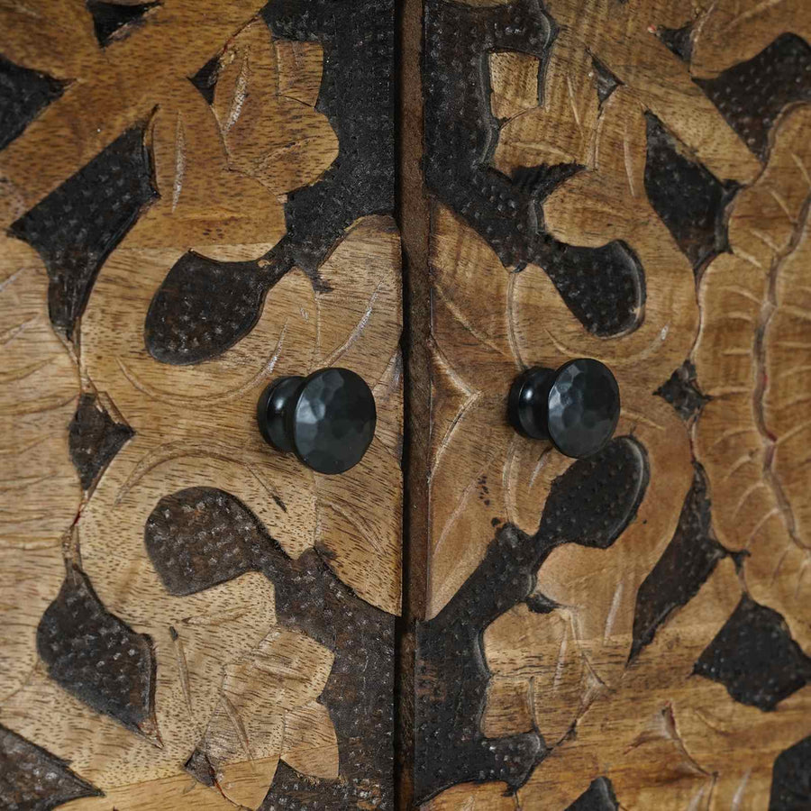 Salontafel Bruin 80 x 50 x 40 cm Massief Mango Hout