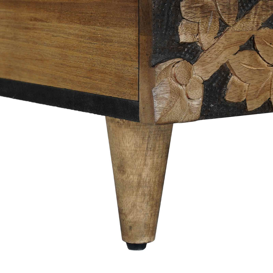 Salontafel Bruin 80 x 50 x 40 cm Massief Mango Hout