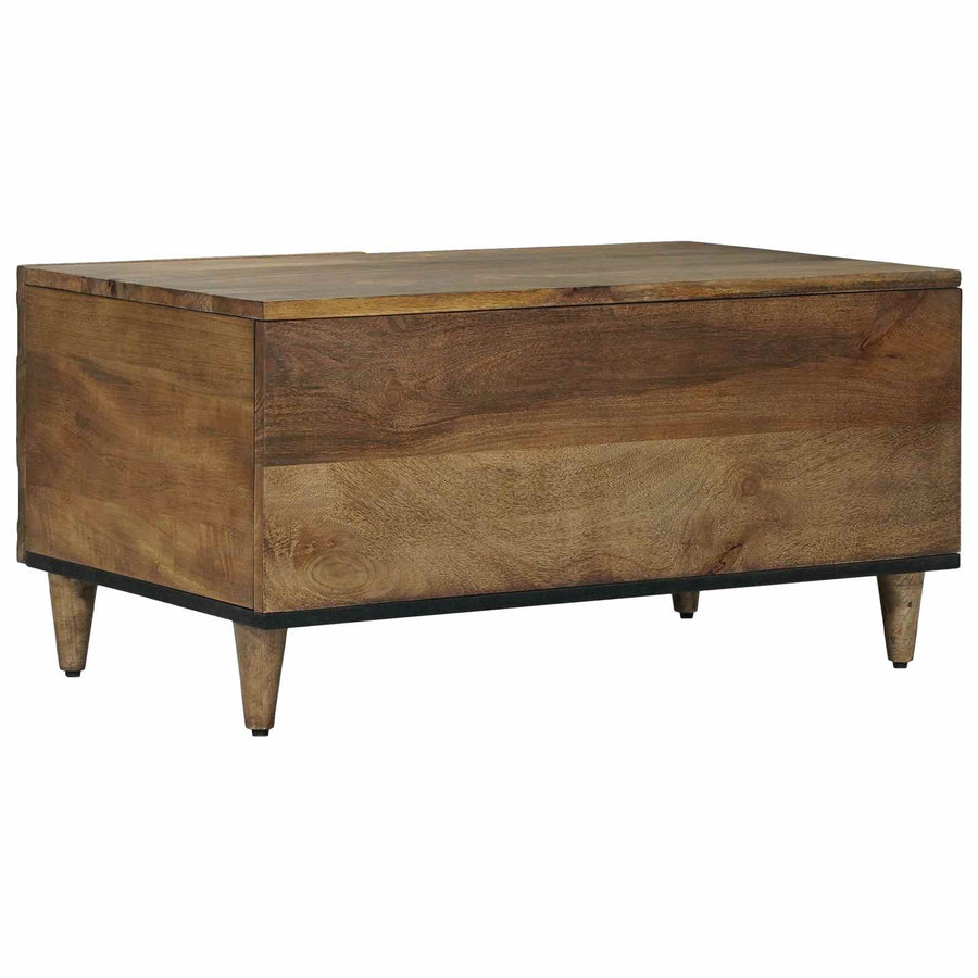Salontafel Bruin 80 x 50 x 40 cm Massief Mango Hout