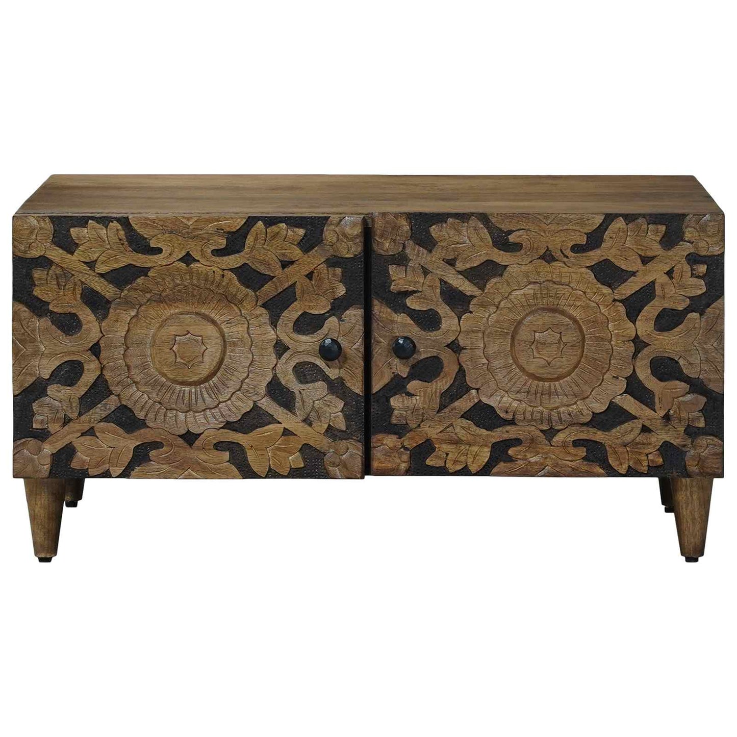 Salontafel Bruin 80 x 50 x 40 cm Massief Mango Hout