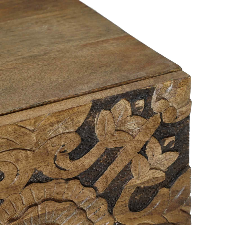 Salontafel Bruin 100 x 54 x 40 cm Massief Mango Hout