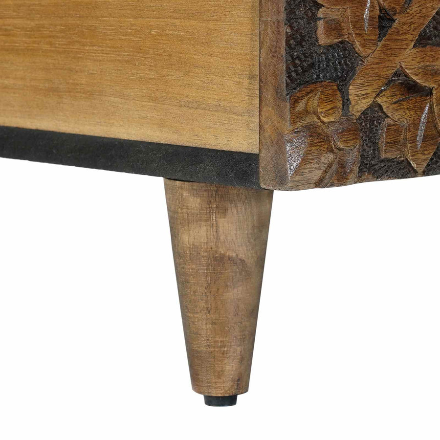 Salontafel Bruin 100 x 54 x 40 cm Massief Mango Hout