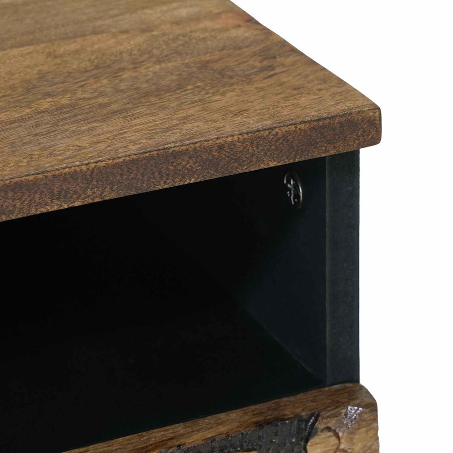 Salontafel met lade Bruin 80 x 54 x 40 cm Massief Mango Hout