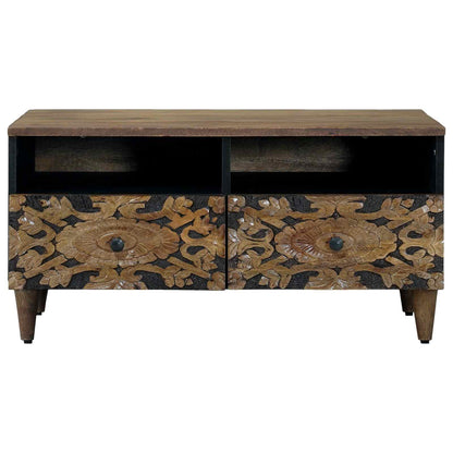 Salontafel met lade Bruin 80 x 54 x 40 cm Massief Mango Hout